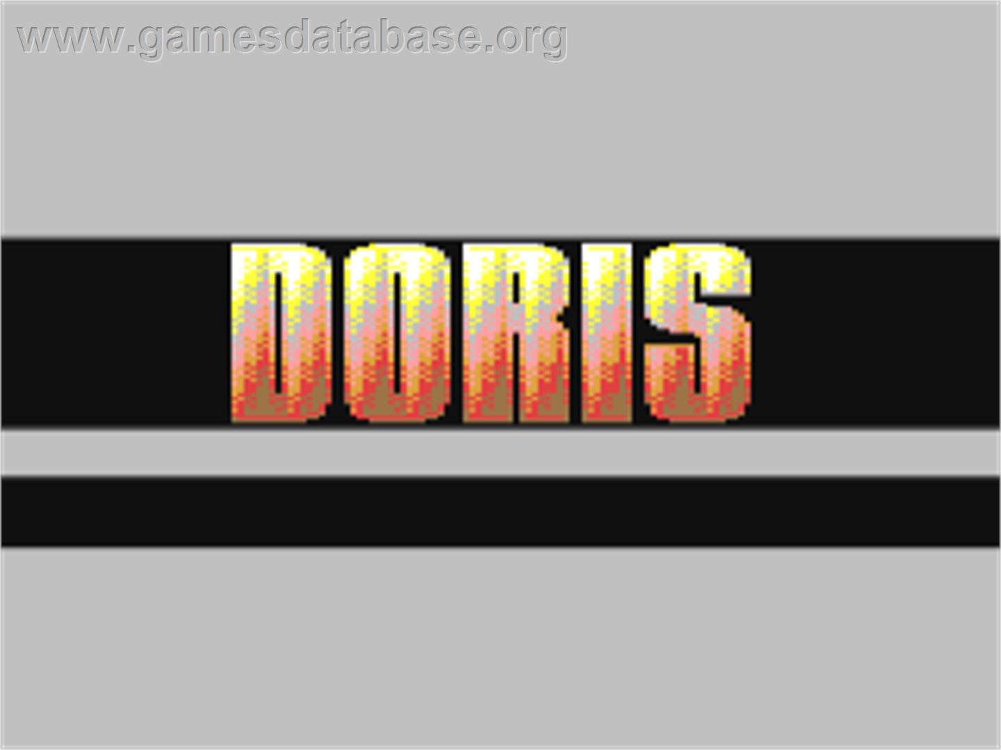 Doris - Commodore 64 - Artwork - Title Screen