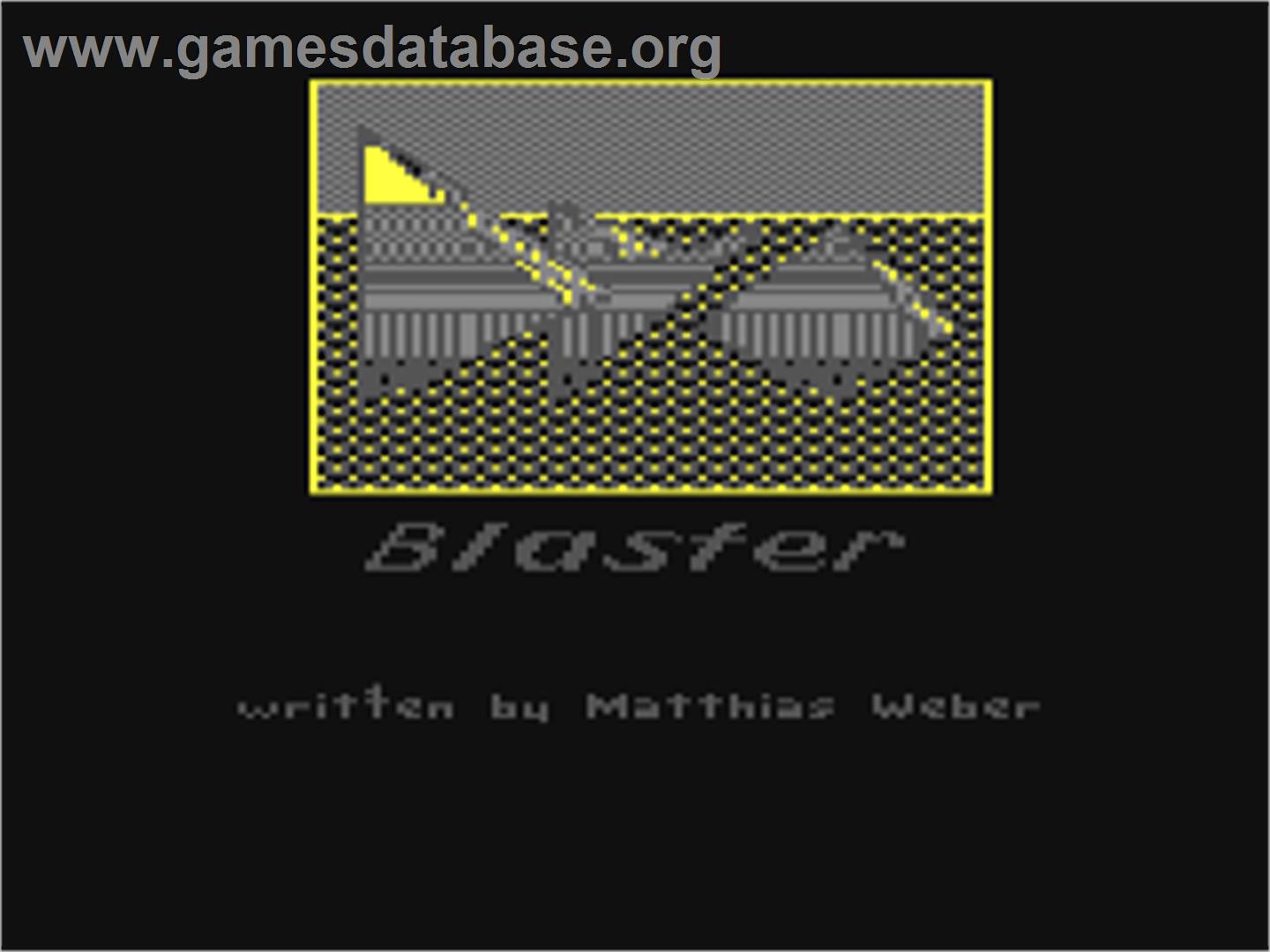 Duo Blaster - Commodore 64 - Artwork - Title Screen
