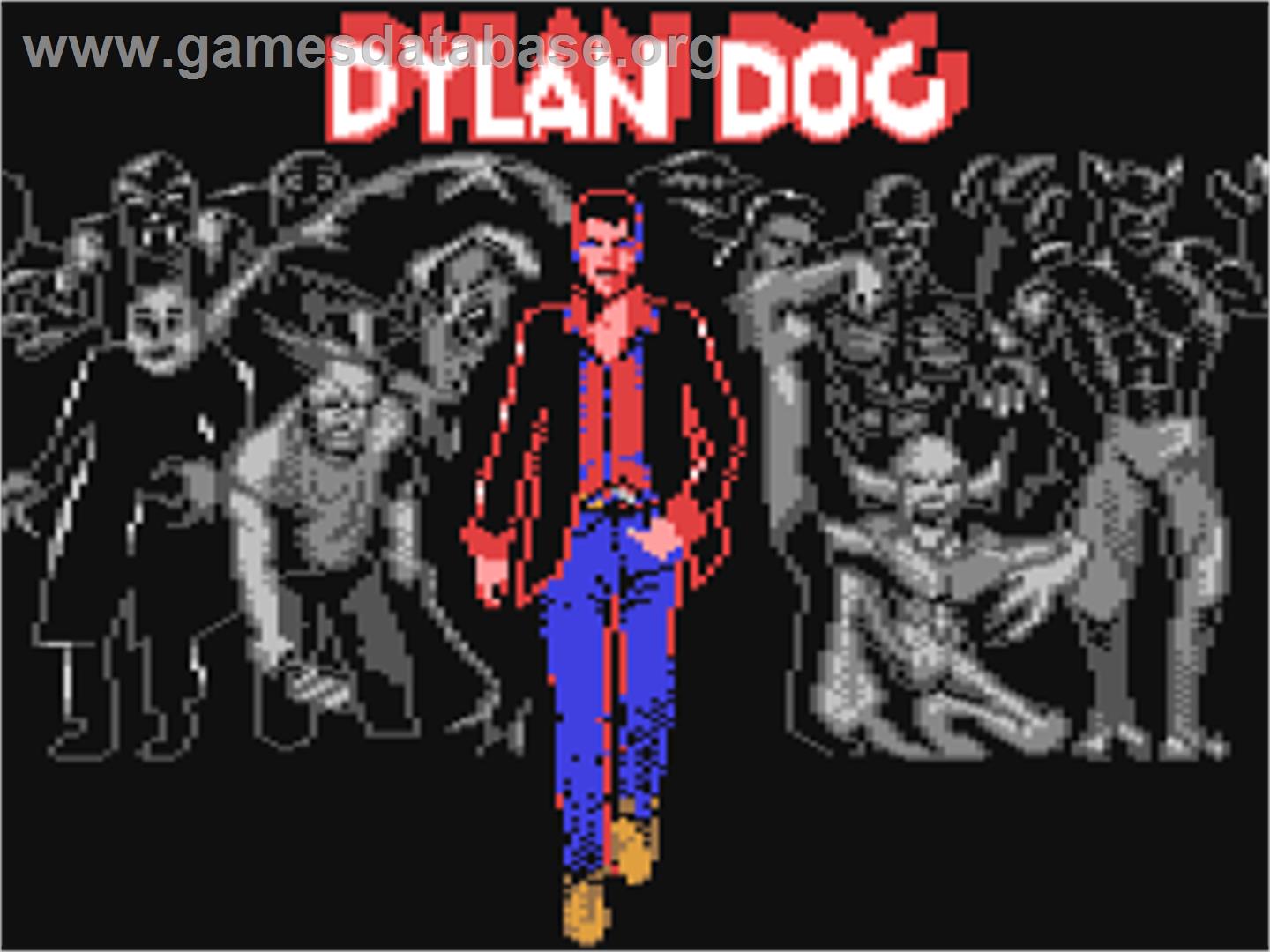 Dylan Dog: Gli Uccisori - Commodore 64 - Artwork - Title Screen