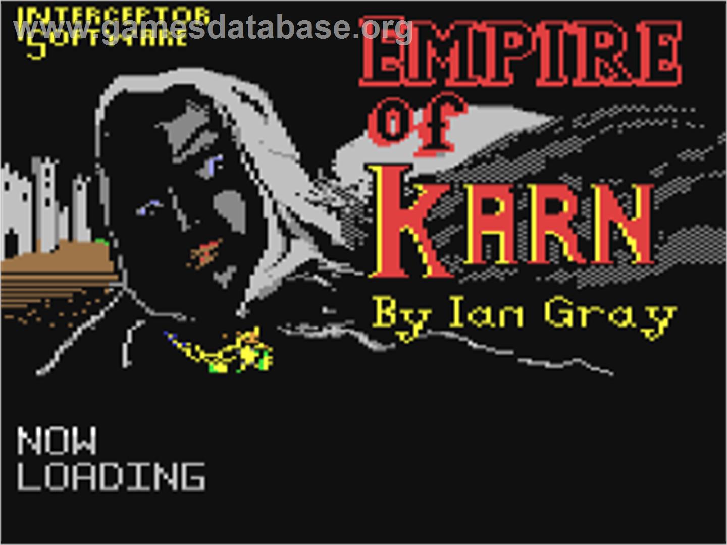 Empire of Karn - Commodore 64 - Artwork - Title Screen