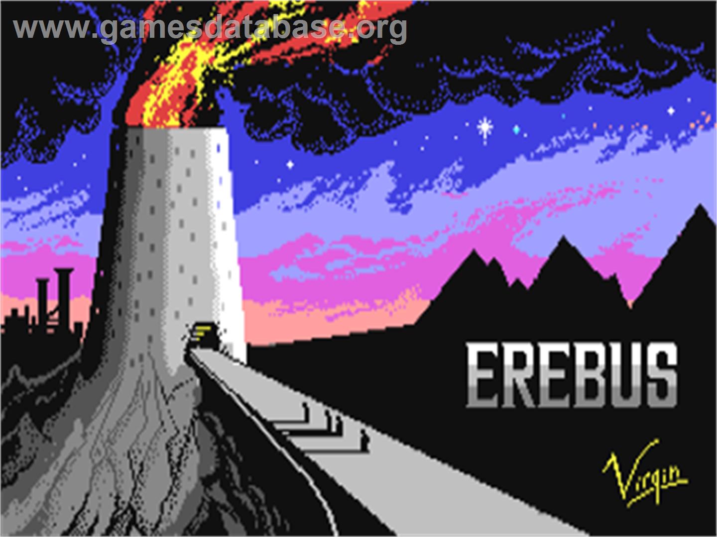 Erebus - Commodore 64 - Artwork - Title Screen