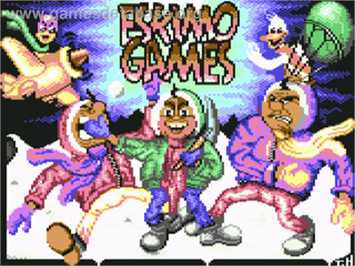 Eskimo Games - Commodore 64 - Artwork - Title Screen