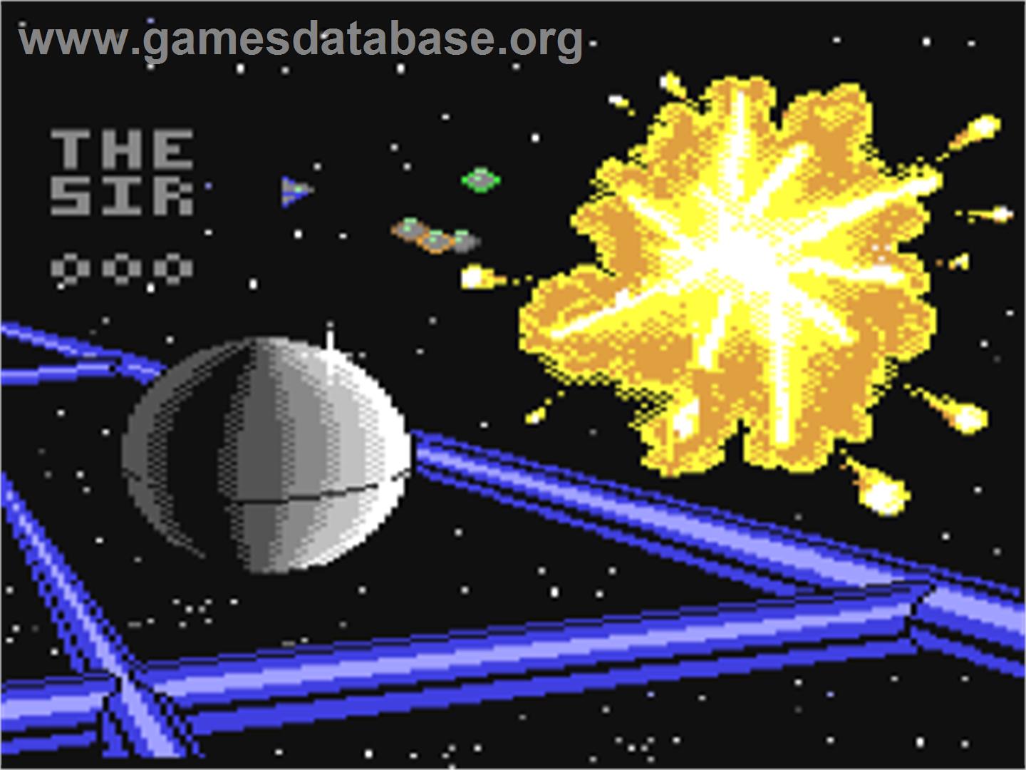 Explosion - Commodore 64 - Artwork - Title Screen