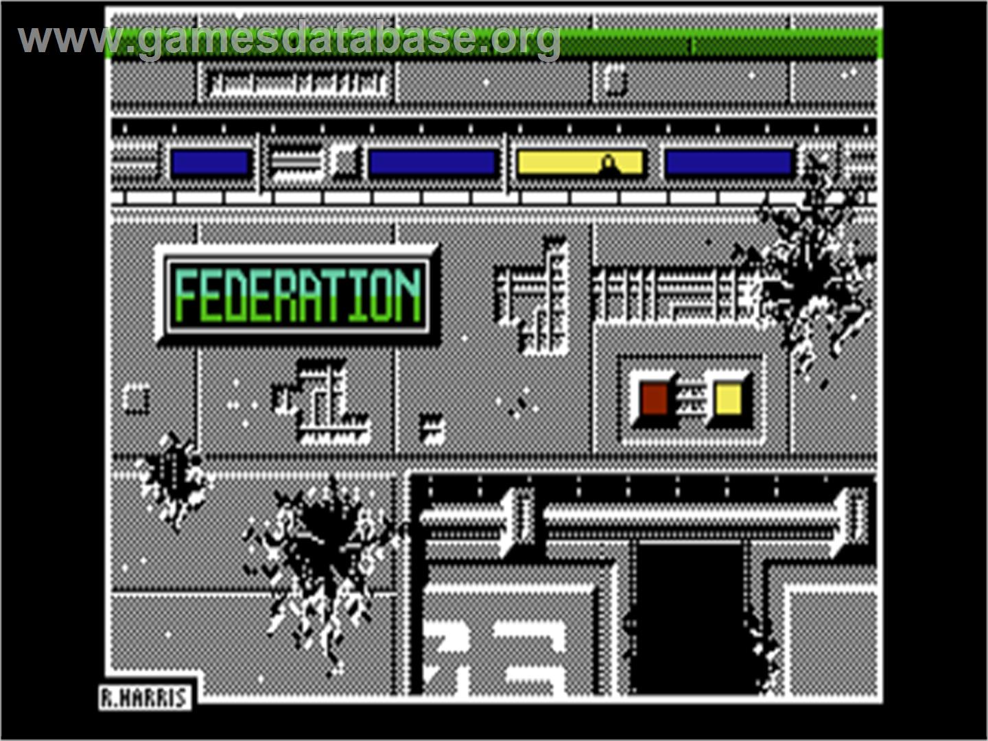 Federation - Commodore 64 - Artwork - Title Screen
