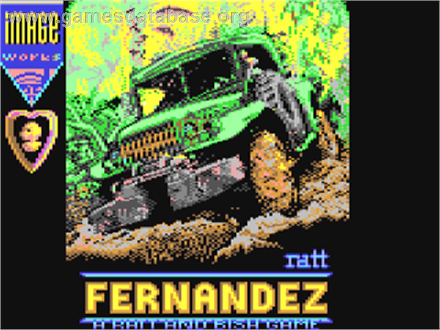 Fernandez Must Die - Commodore 64 - Artwork - Title Screen