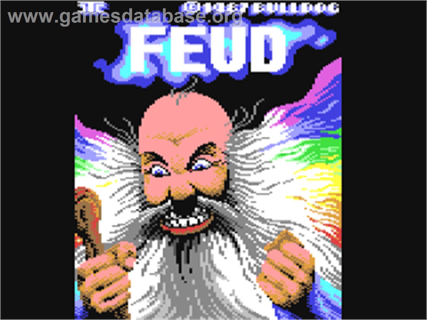 Feud - Commodore 64 - Artwork - Title Screen