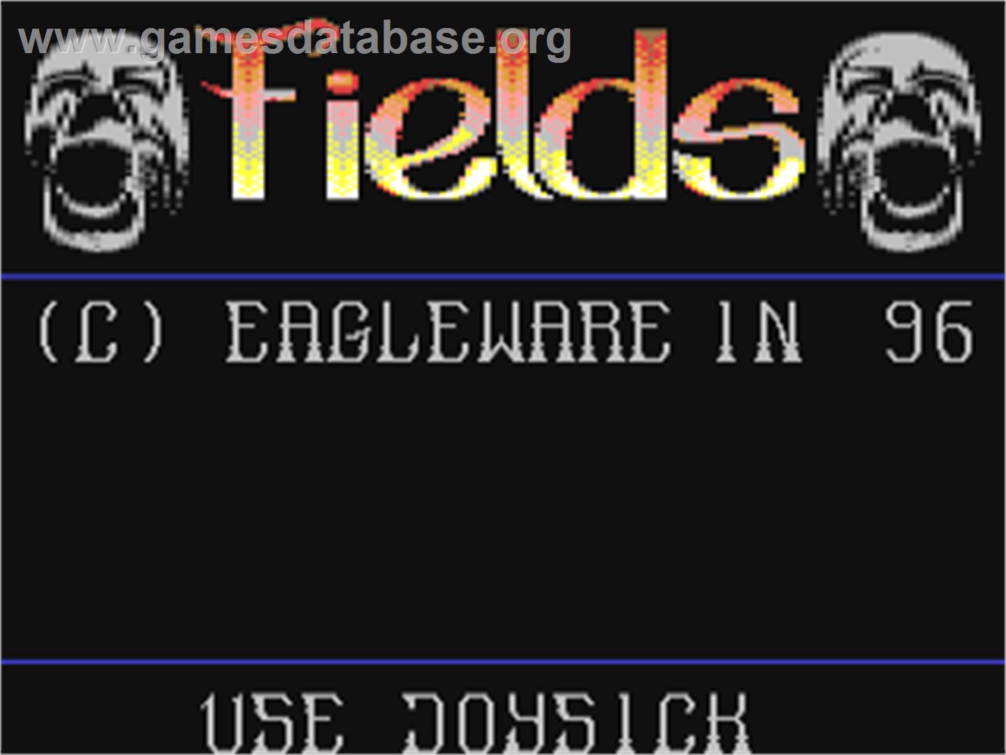 Fields - Commodore 64 - Artwork - Title Screen