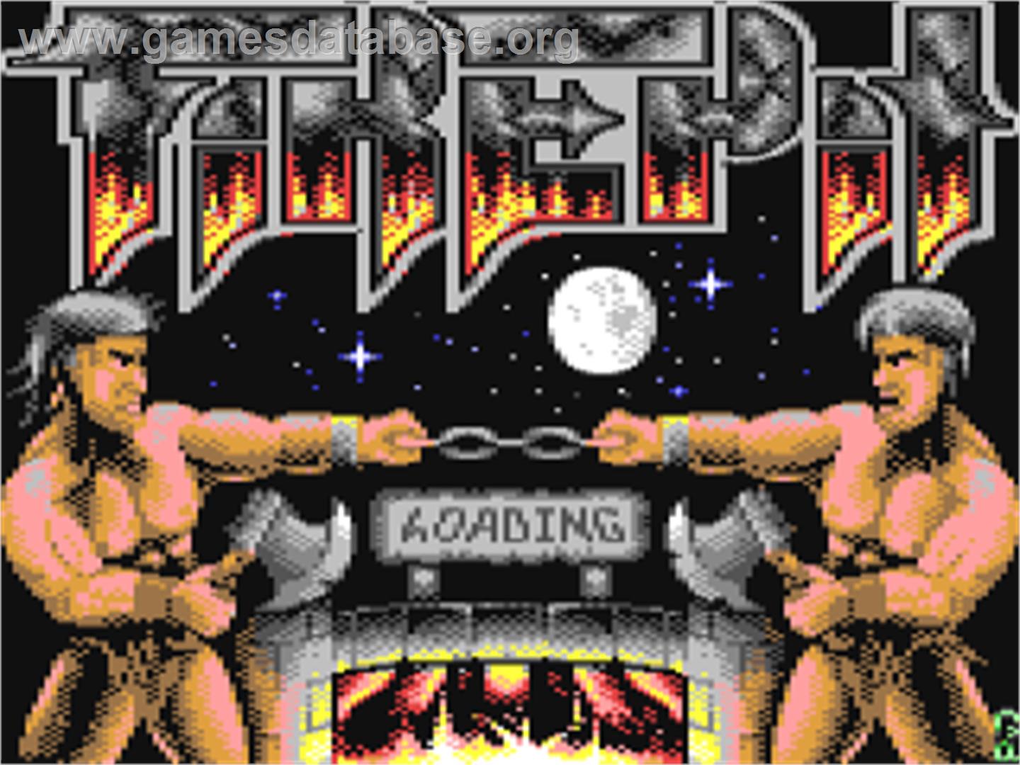 Firepit - Commodore 64 - Artwork - Title Screen