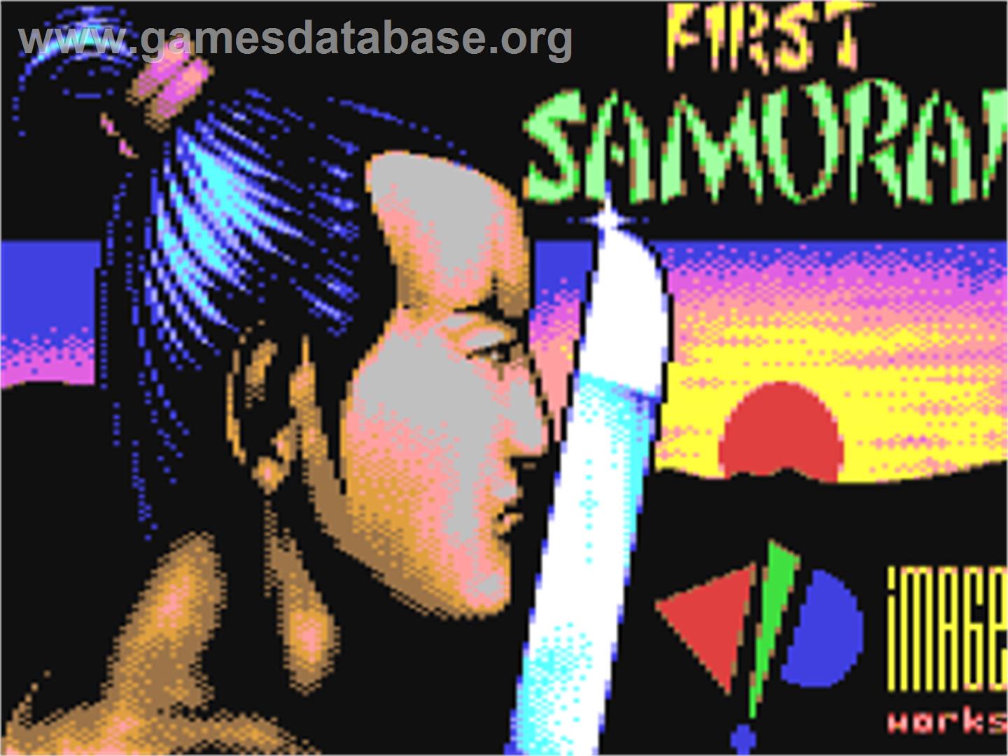 First Samurai - Commodore 64 - Artwork - Title Screen