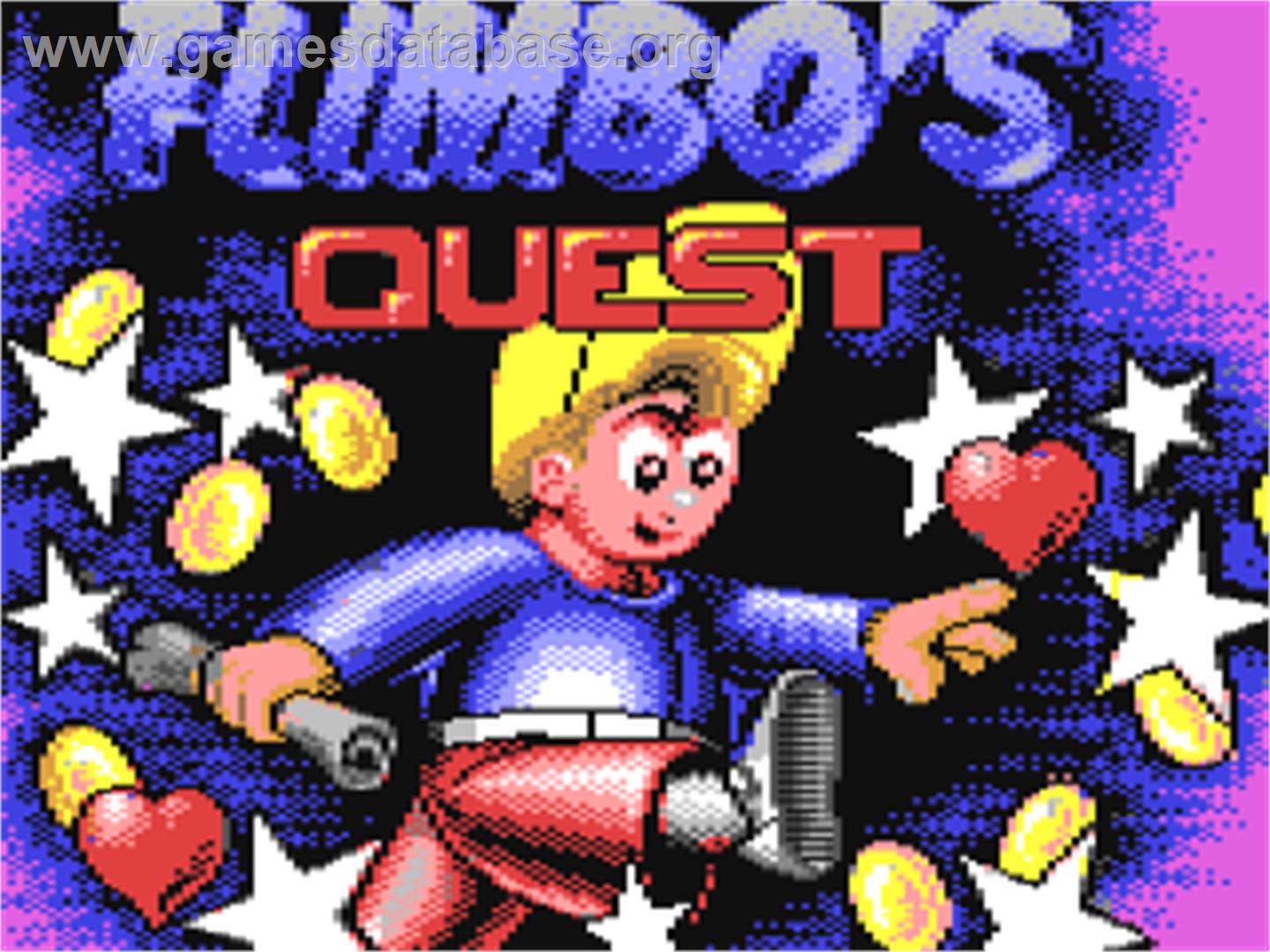 Flimbo's Quest - Commodore 64 - Artwork - Title Screen