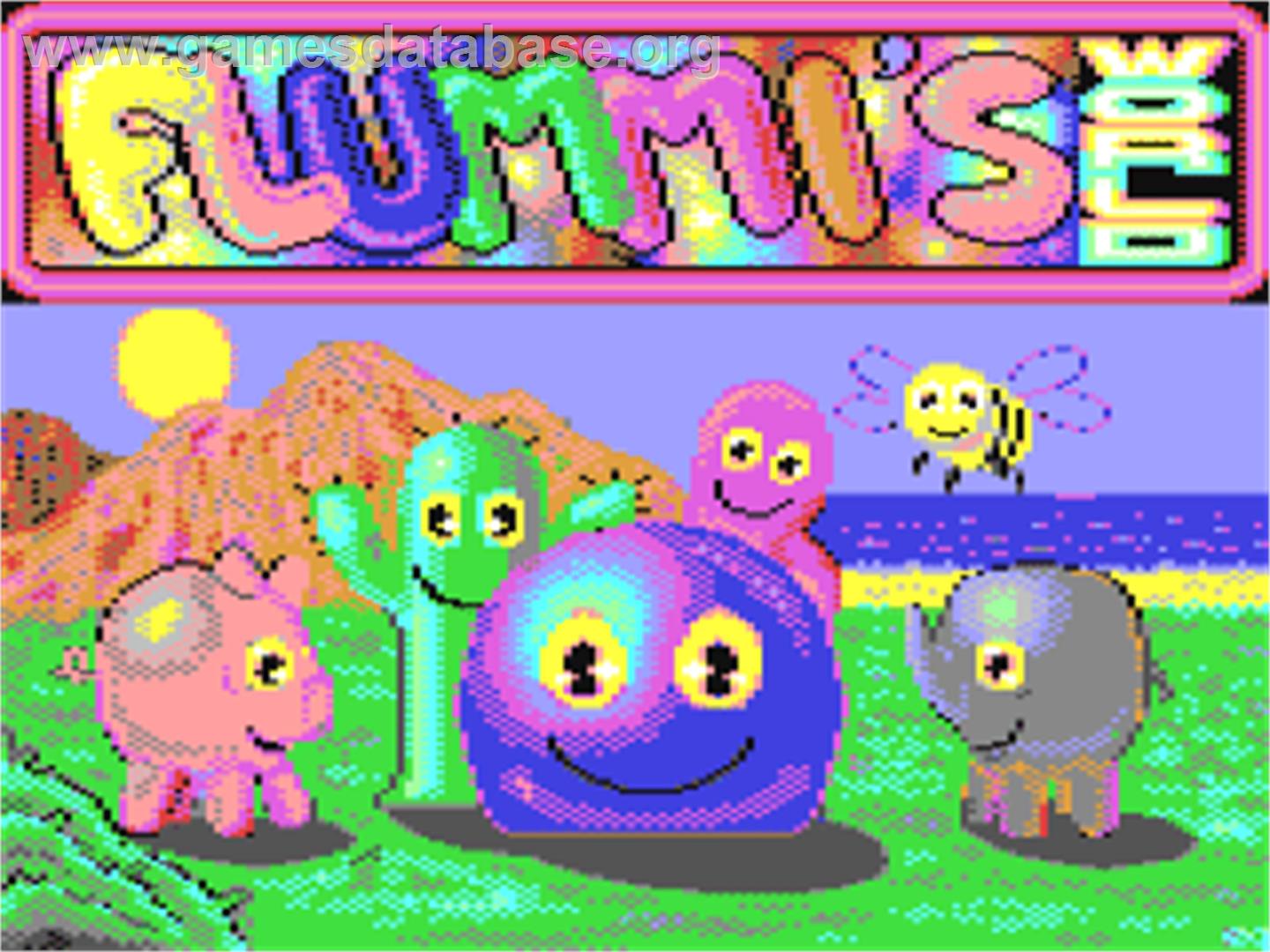 Flummi's World - Commodore 64 - Artwork - Title Screen