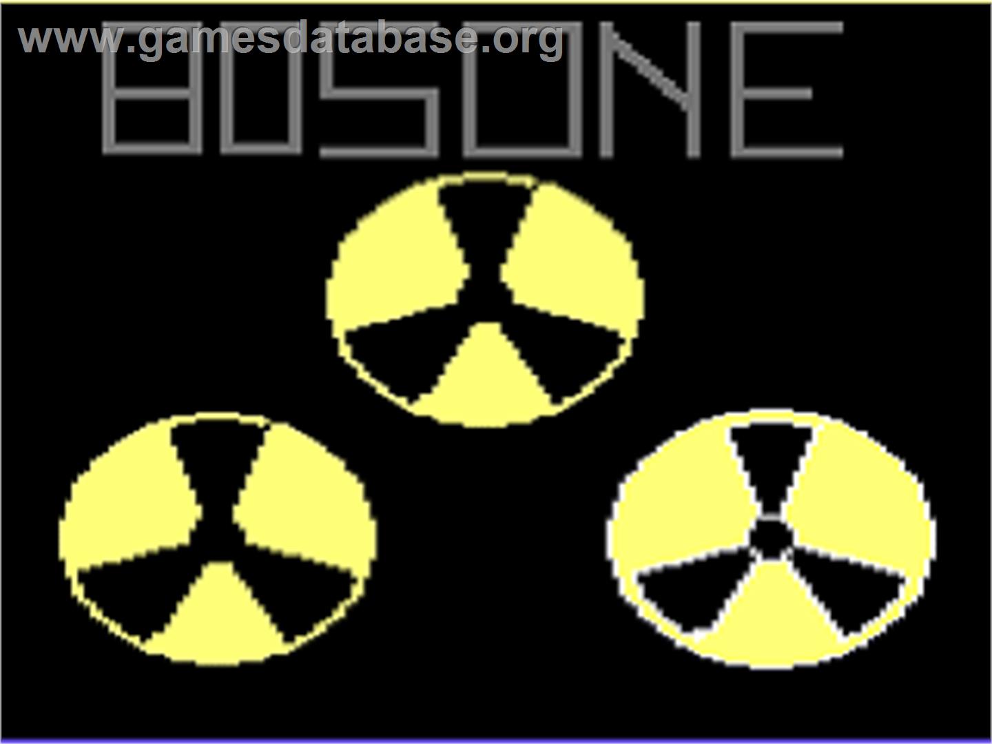 Foton - Commodore 64 - Artwork - Title Screen