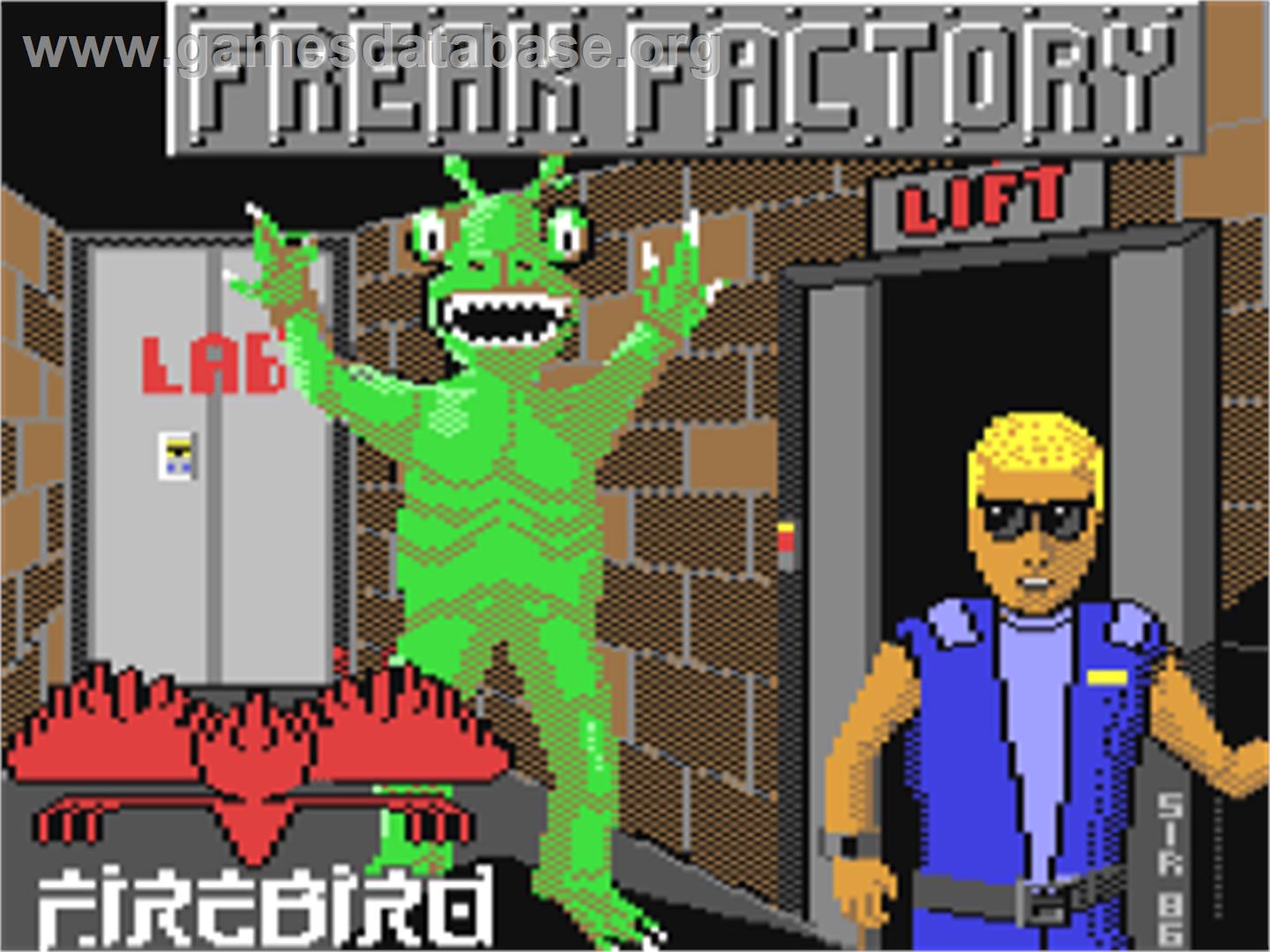 Freak Factory - Commodore 64 - Artwork - Title Screen
