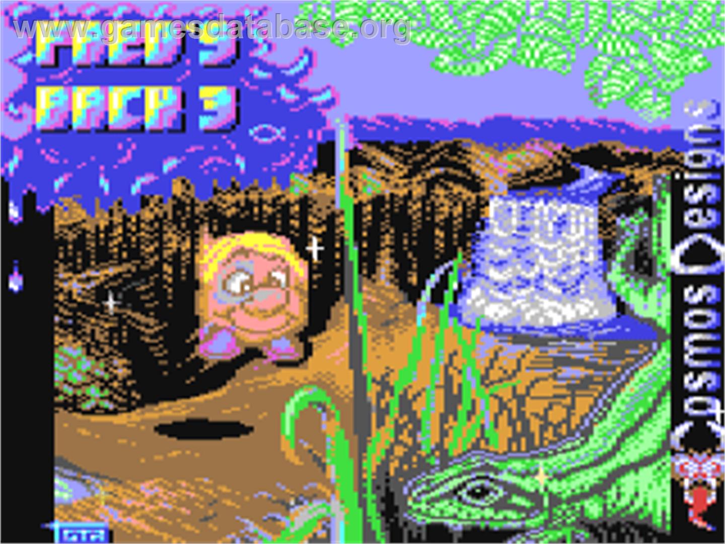 Fred's Back 3 - Commodore 64 - Artwork - Title Screen