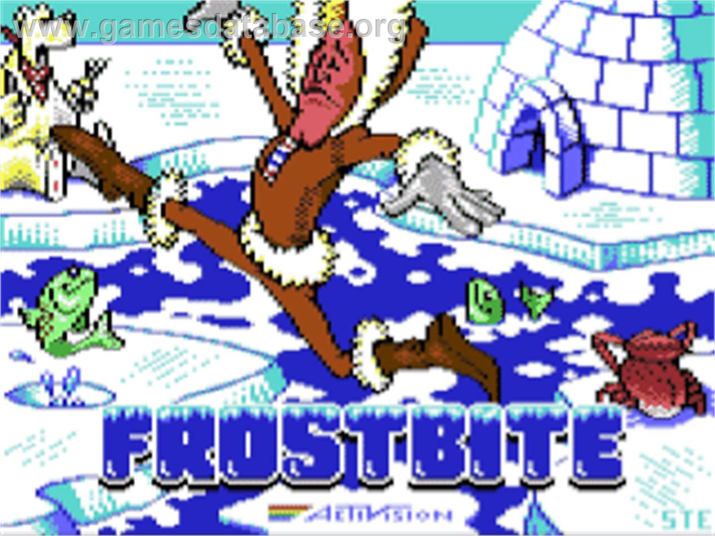 Frostbite (2019) - Commodore 64 - Artwork - Title Screen