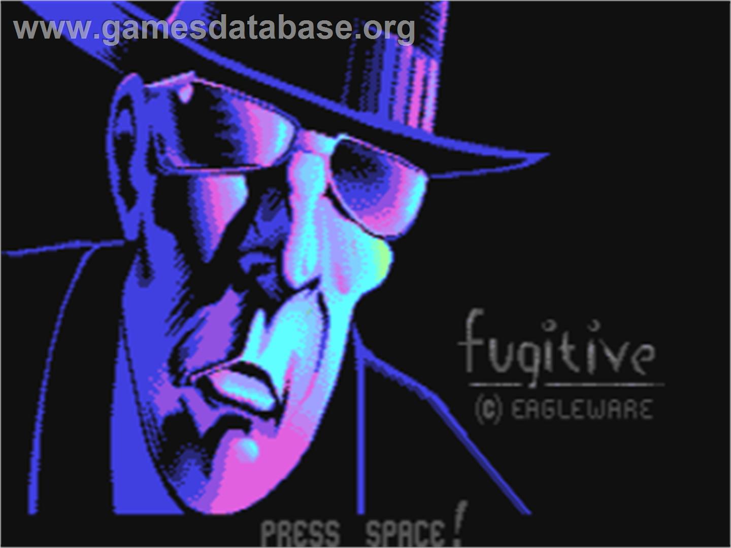 Fugitive - Commodore 64 - Artwork - Title Screen