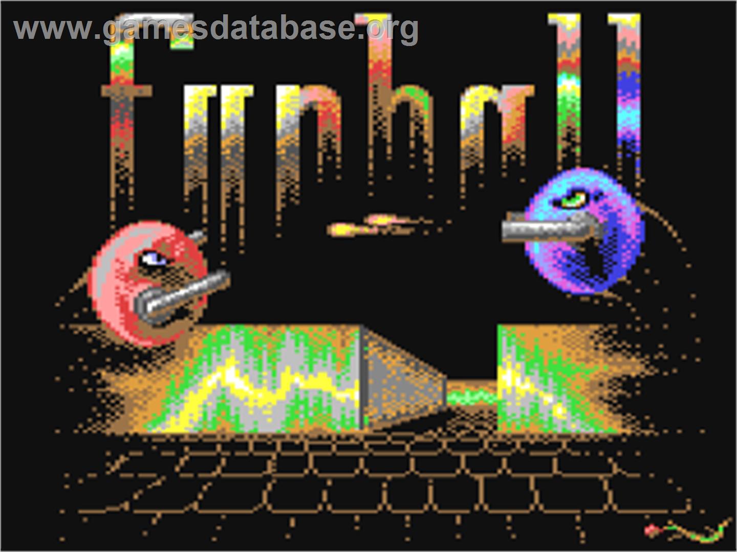 Funball - Commodore 64 - Artwork - Title Screen