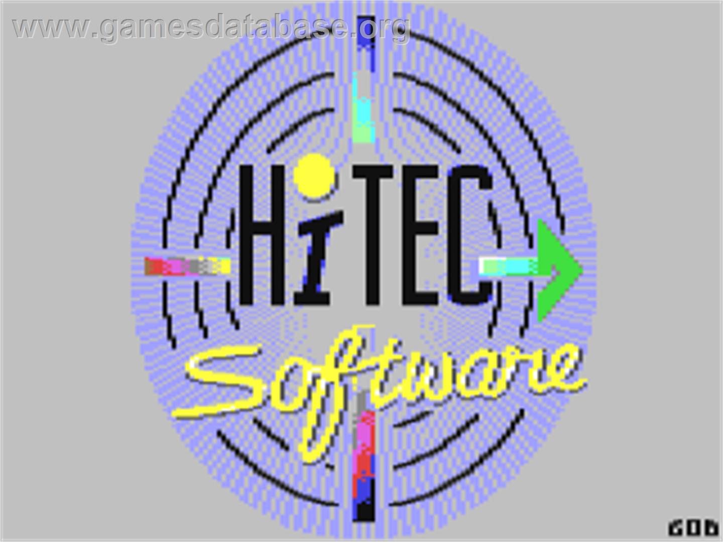 Future Bike Simulator - Commodore 64 - Artwork - Title Screen