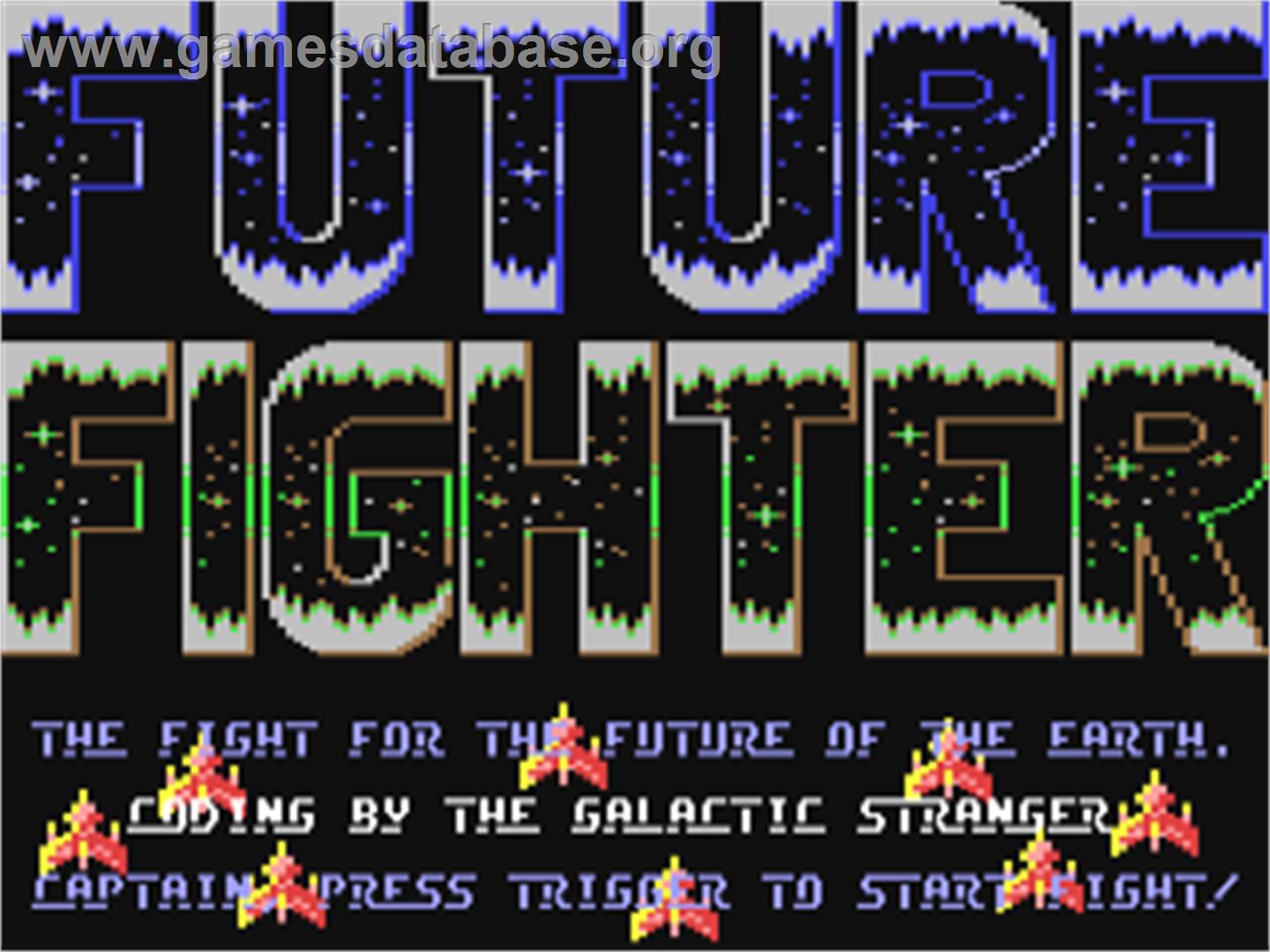 Future Fighter - Commodore 64 - Artwork - Title Screen