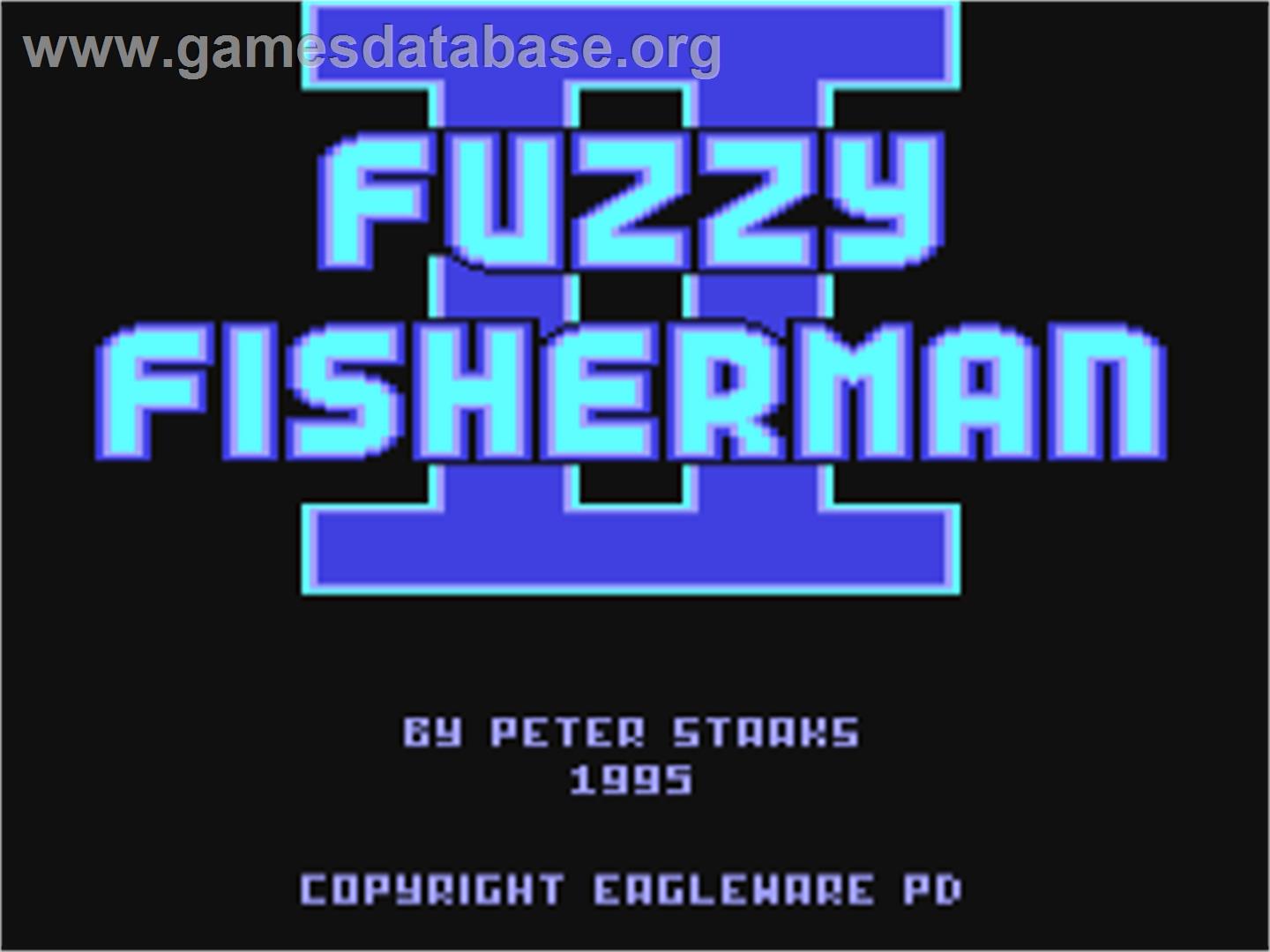 Fuzzy Fisherman 2 - Commodore 64 - Artwork - Title Screen