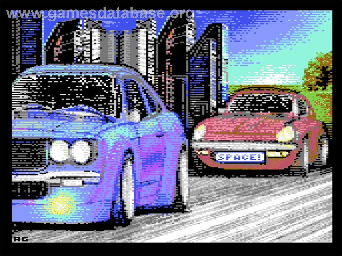 GP Cars - Commodore 64 - Artwork - Title Screen