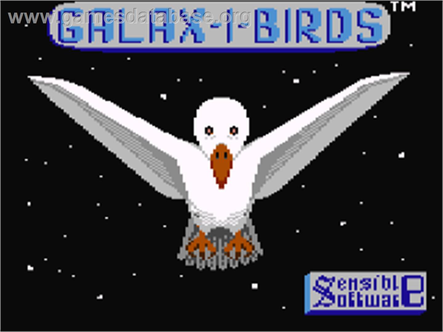 Galax-i-birds - Commodore 64 - Artwork - Title Screen