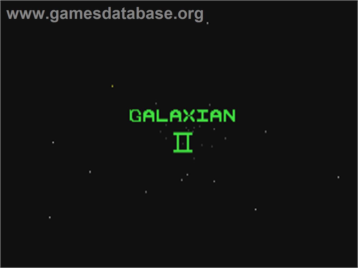 Galaxian 2 (Manu/TFM) - Commodore 64 - Artwork - Title Screen