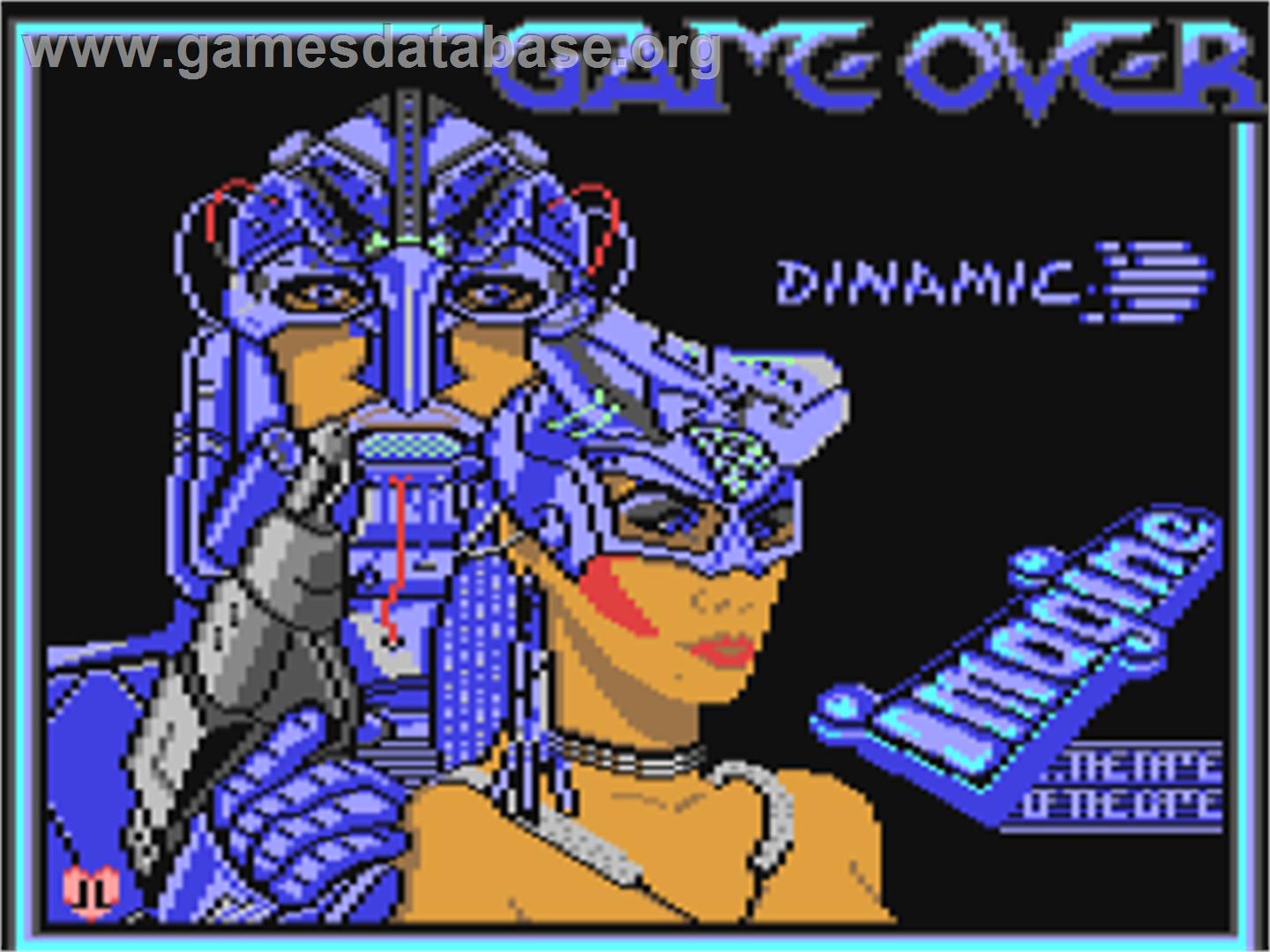Game Over - Commodore 64 - Artwork - Title Screen