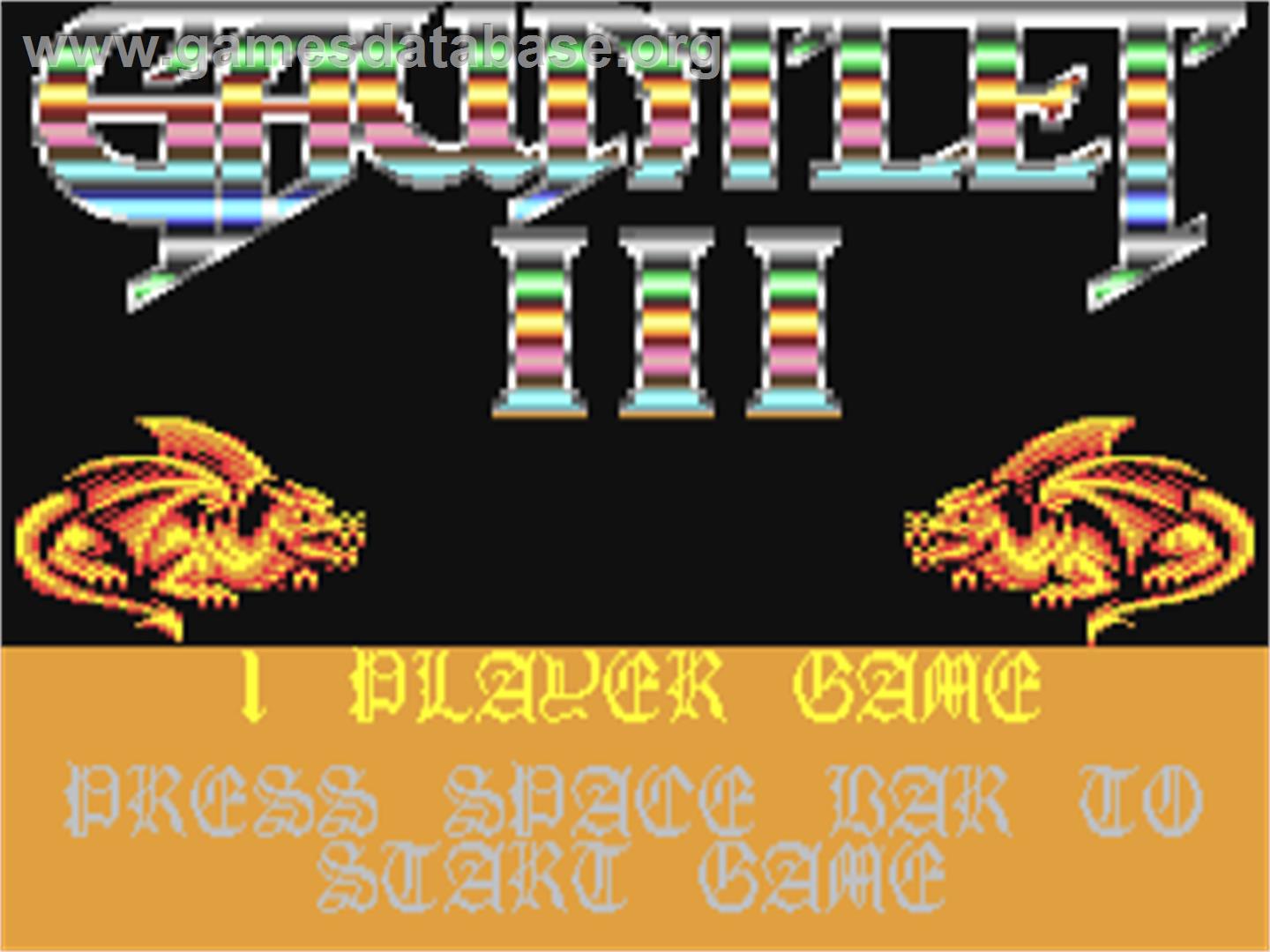 Gauntlet III: The Final Quest - Commodore 64 - Artwork - Title Screen