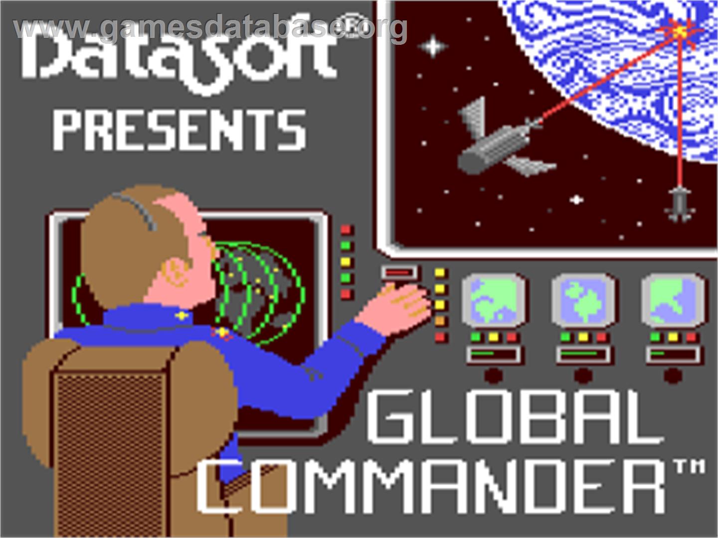 Global Commander - Commodore 64 - Artwork - Title Screen