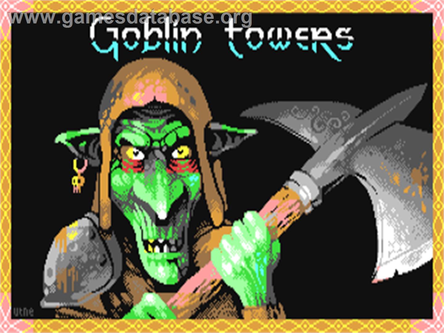 Goblin Towers - Commodore 64 - Artwork - Title Screen