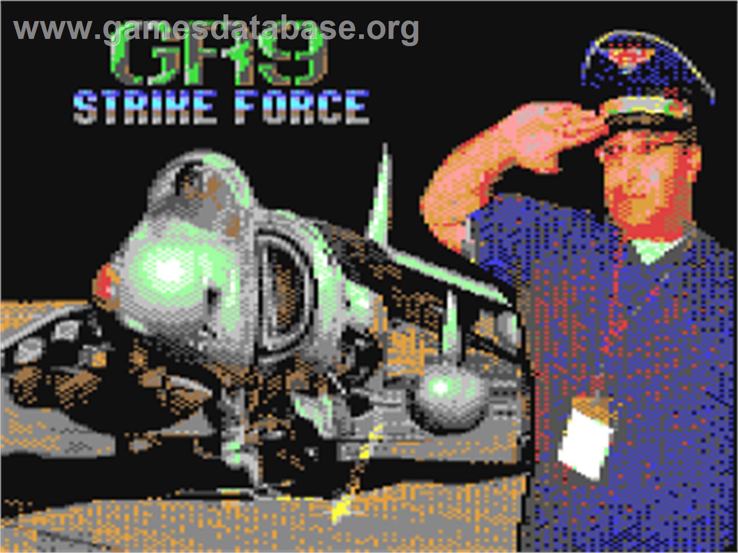 Gr9 Strike Force - Commodore 64 - Artwork - Title Screen