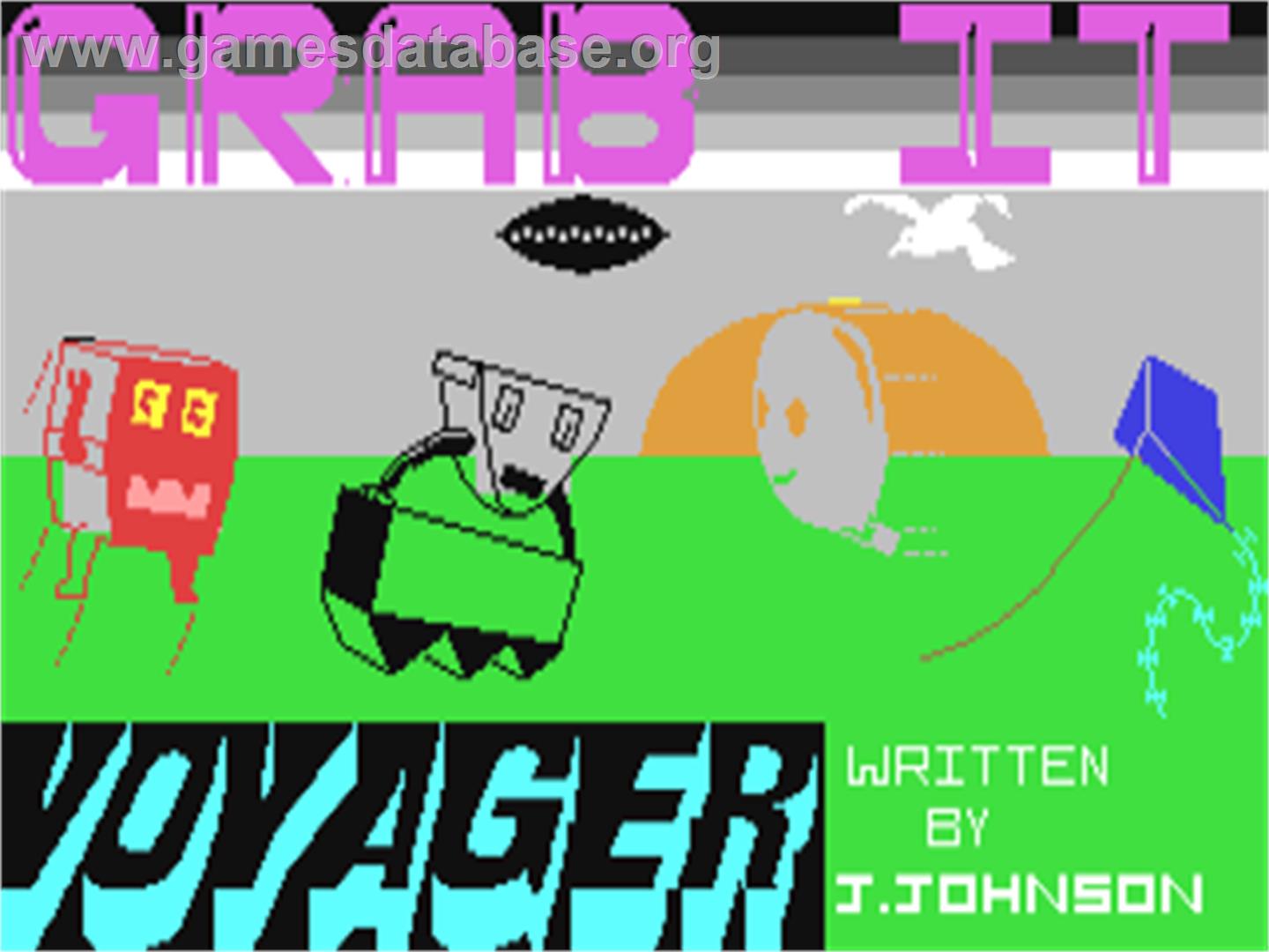Grab It - Commodore 64 - Artwork - Title Screen