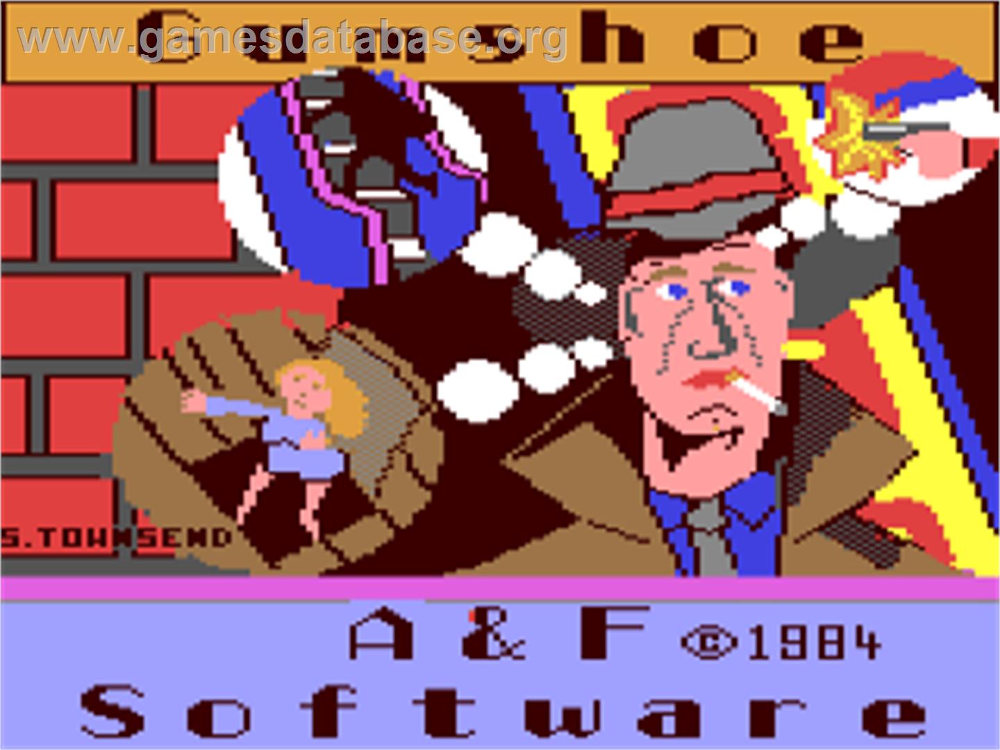 Gumshoe - Commodore 64 - Artwork - Title Screen
