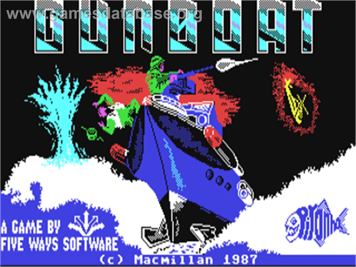 Gunboat - Commodore 64 - Artwork - Title Screen