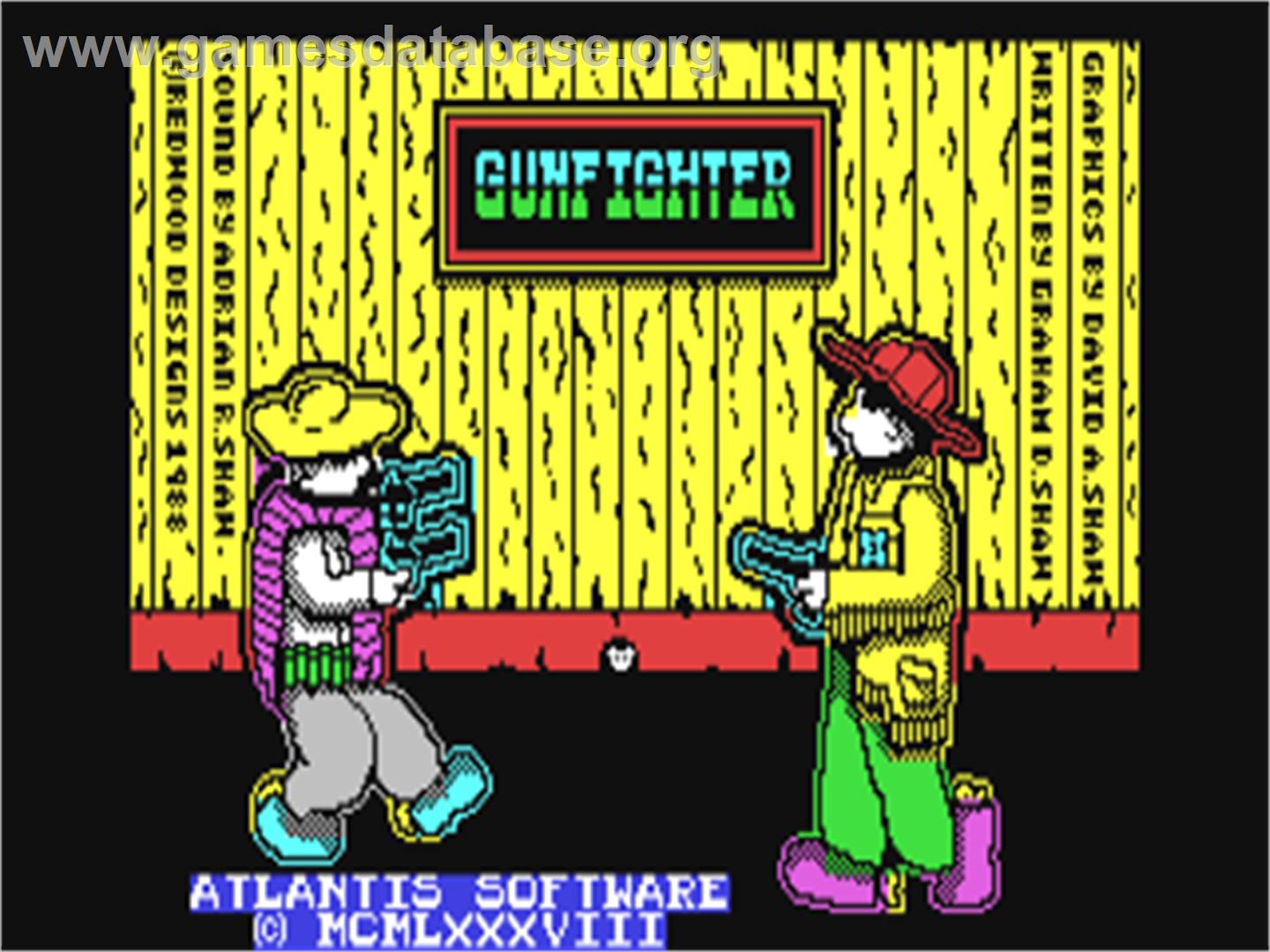 Gunfighter (Fontana Paperbacks) - Commodore 64 - Artwork - Title Screen