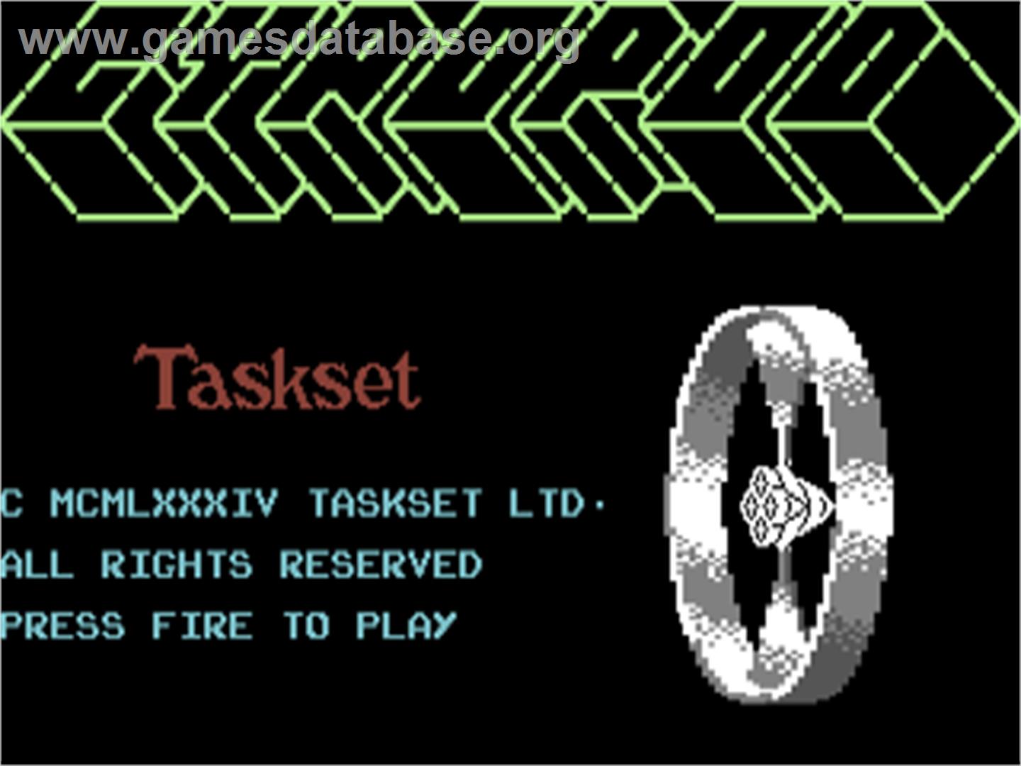 Gyropod - Commodore 64 - Artwork - Title Screen