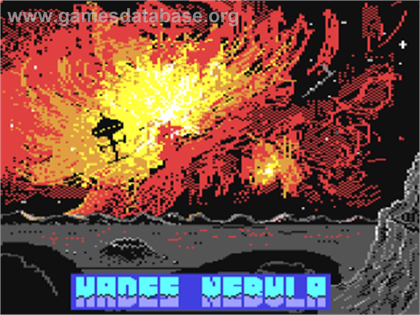 Hades Nebula - Commodore 64 - Artwork - Title Screen