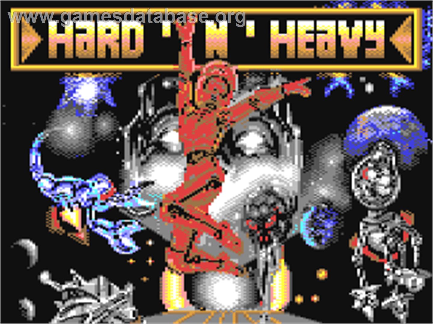 Hard'n'heavy - Commodore 64 - Artwork - Title Screen