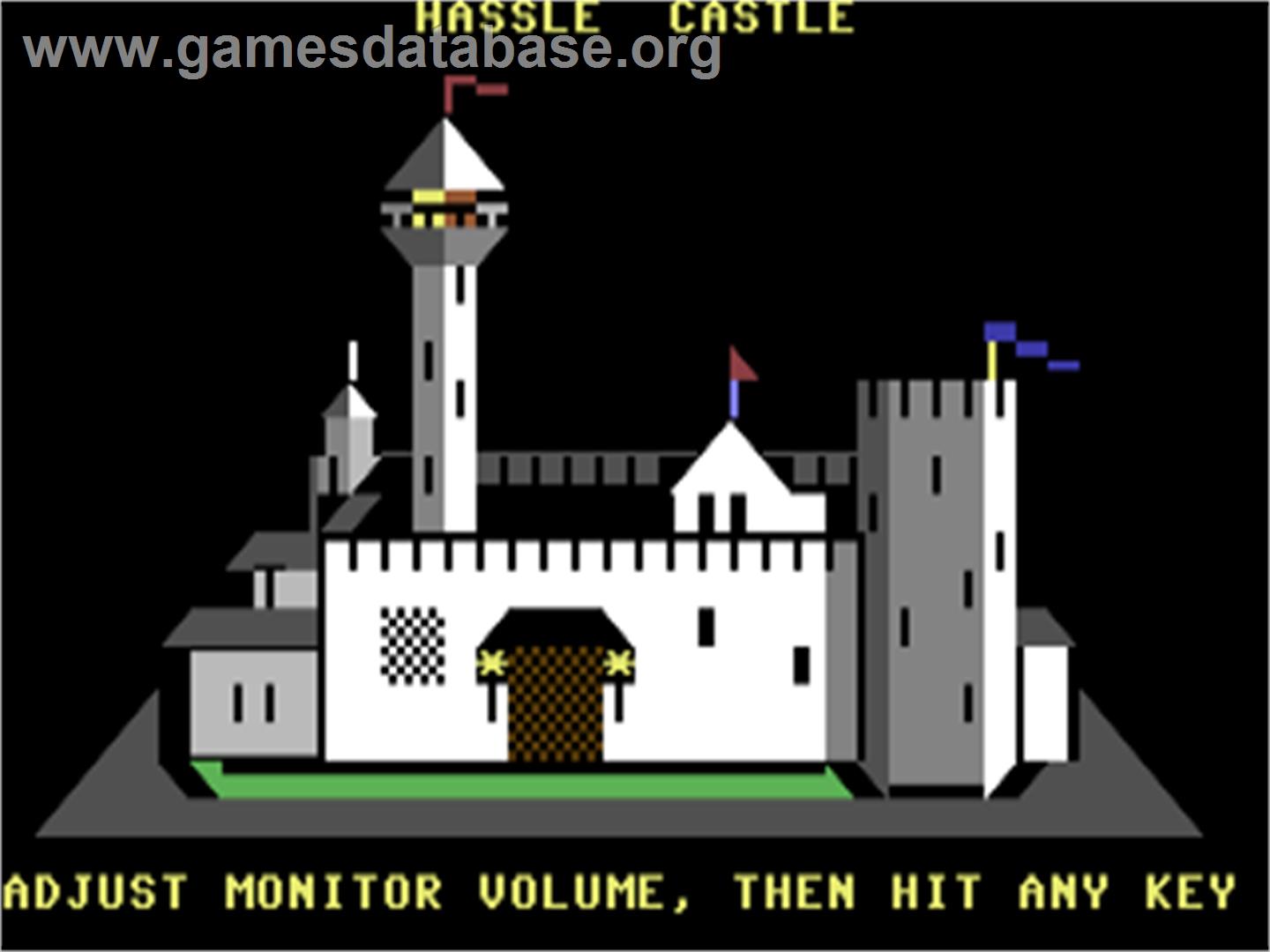 Hassle Castle - Commodore 64 - Artwork - Title Screen