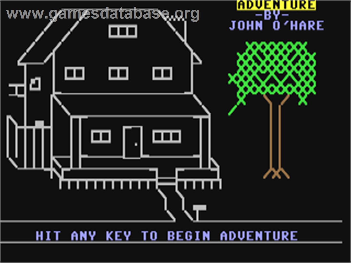 Haunted Mansion - Commodore 64 - Artwork - Title Screen