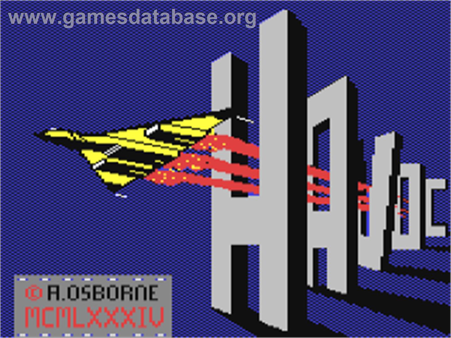 Havoc (Players) - Commodore 64 - Artwork - Title Screen