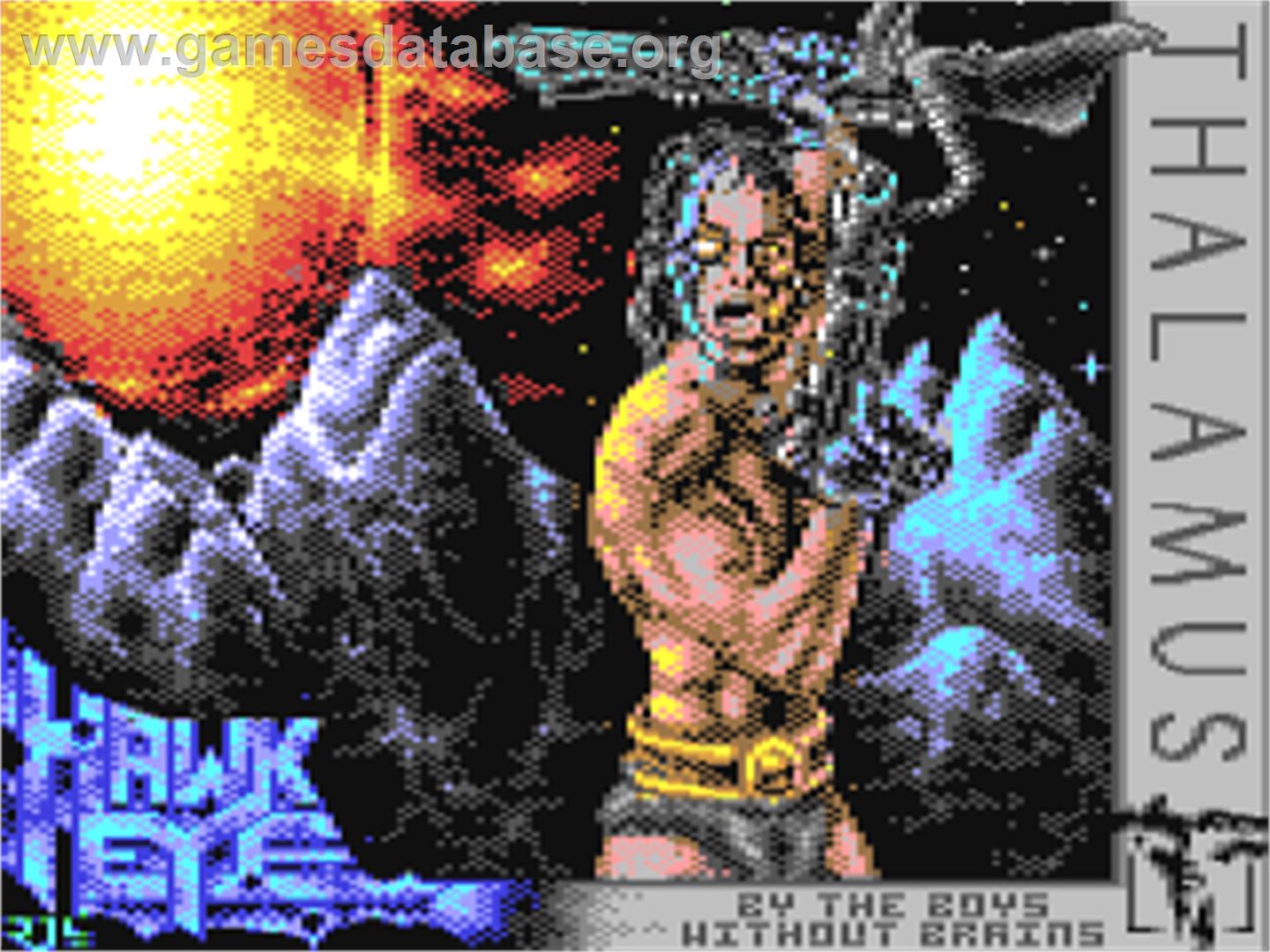 Hawkeye - Commodore 64 - Artwork - Title Screen