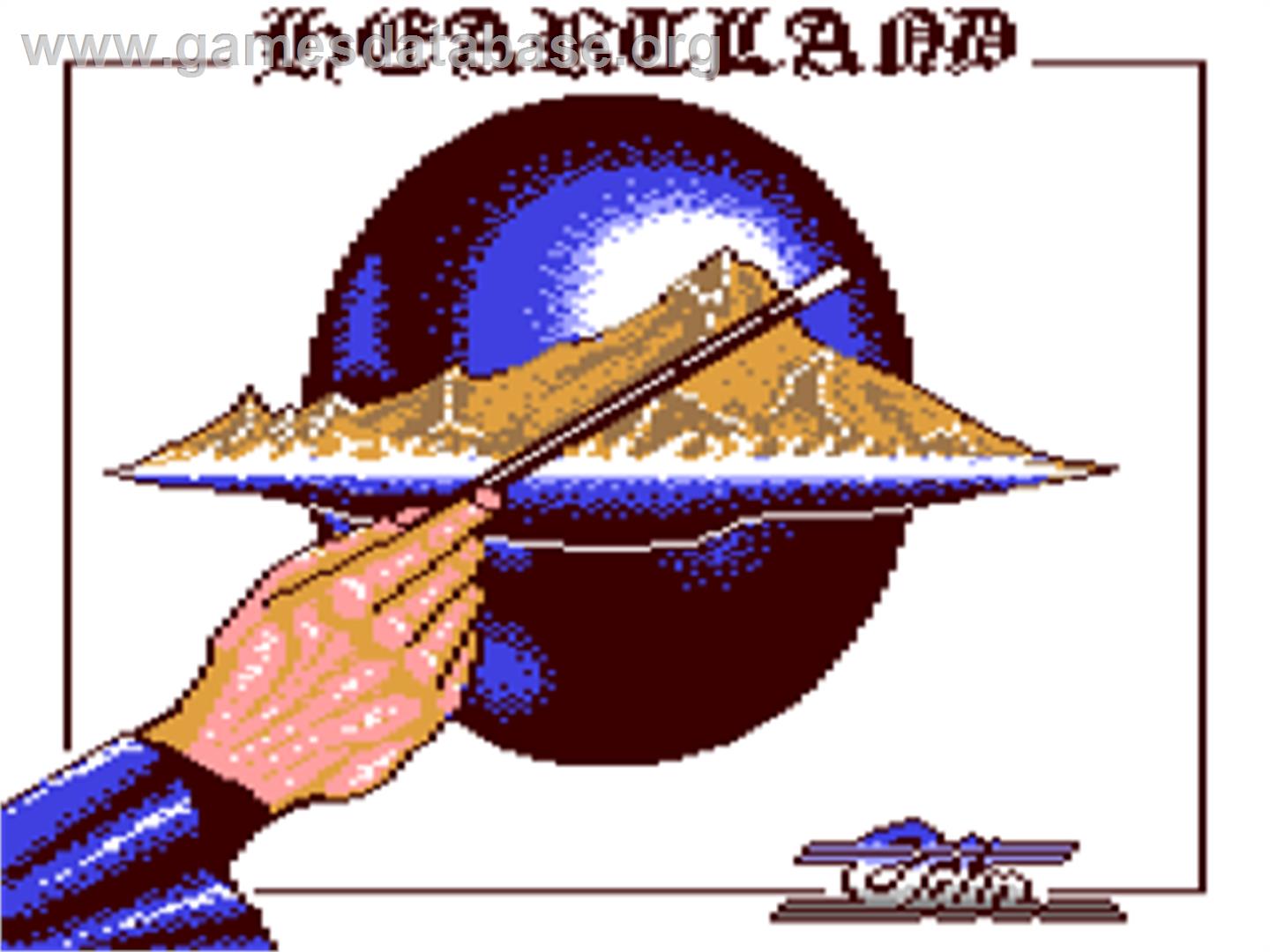 Heartland - Commodore 64 - Artwork - Title Screen