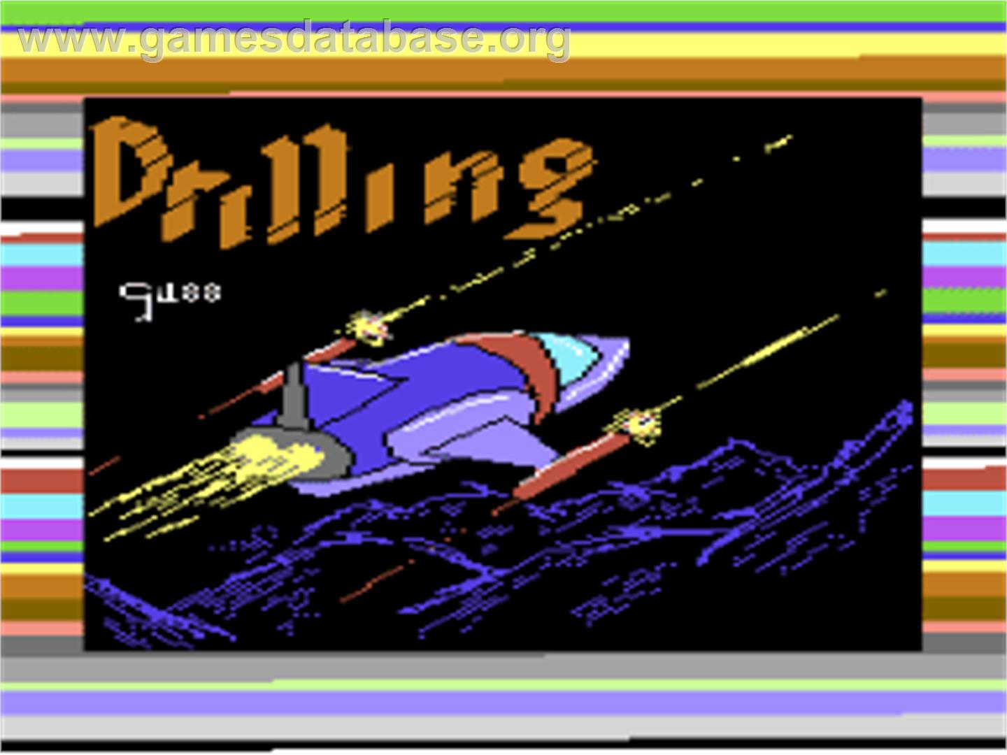 Hell For Leather - Commodore 64 - Artwork - Title Screen