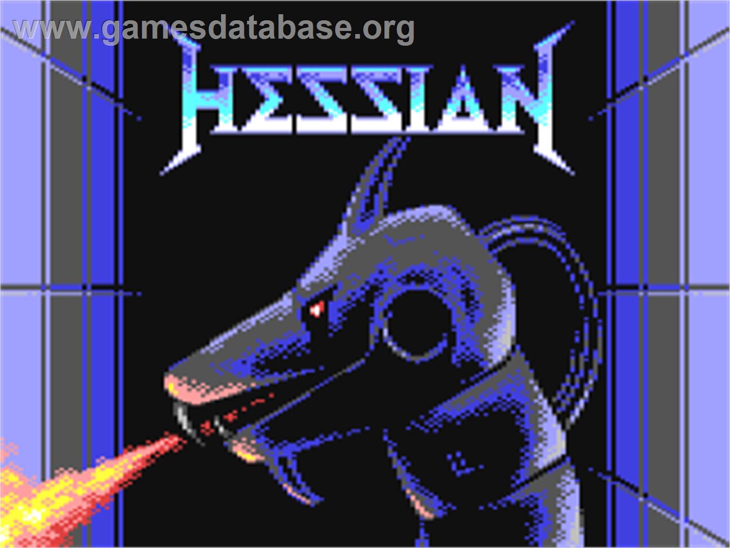 Hessian - Commodore 64 - Artwork - Title Screen