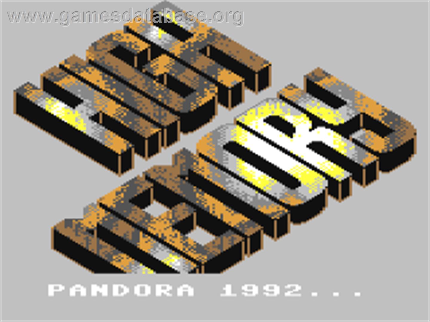 High Memory - Commodore 64 - Artwork - Title Screen