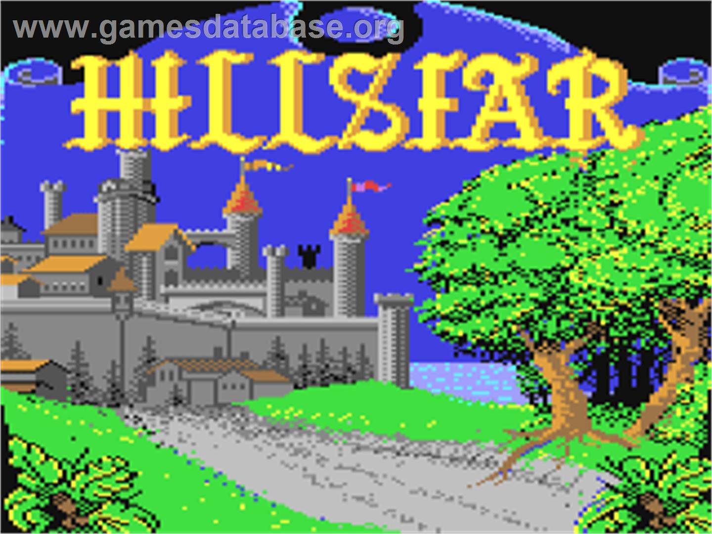 Hillsfar - Commodore 64 - Artwork - Title Screen