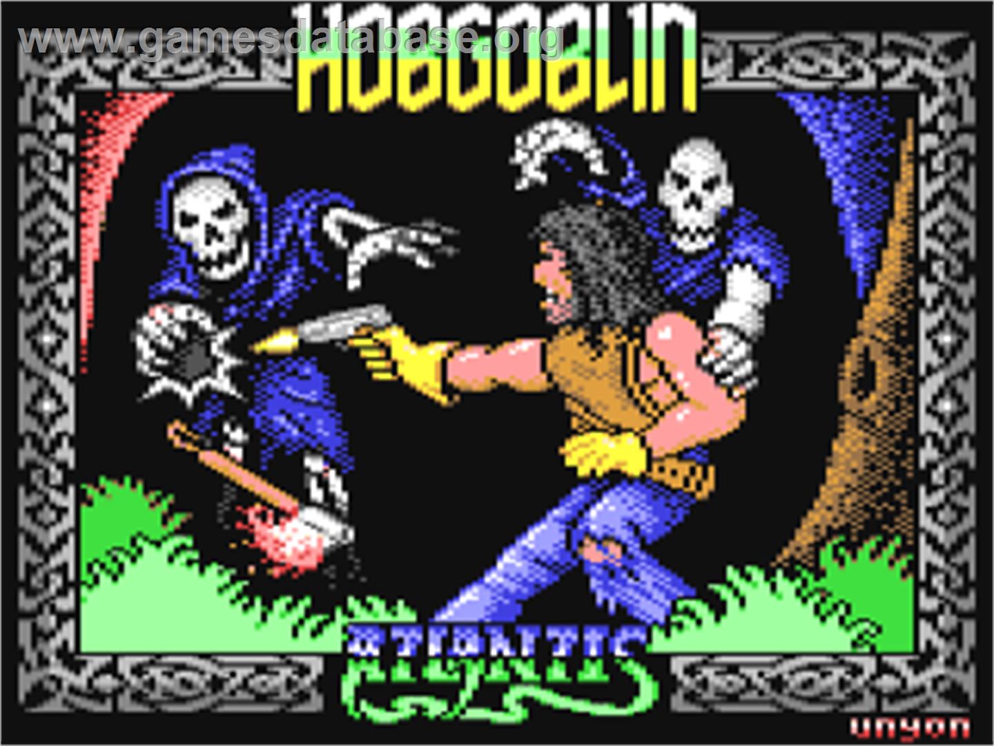 Hobgoblin - Commodore 64 - Artwork - Title Screen