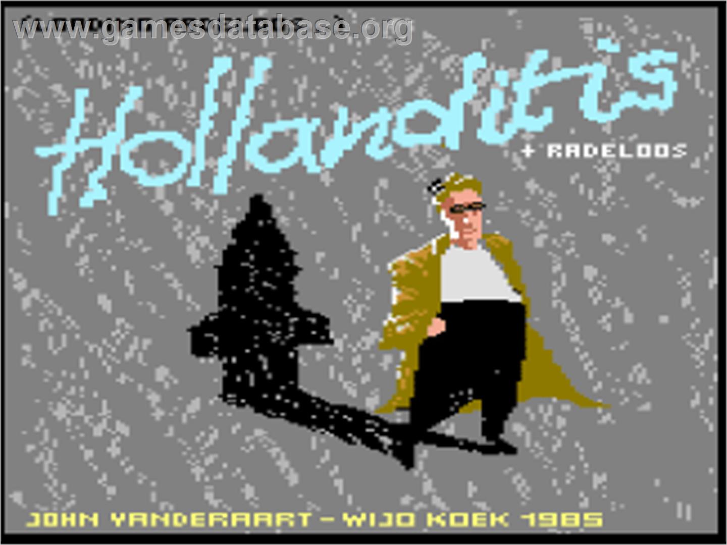 Hollanditis - Commodore 64 - Artwork - Title Screen